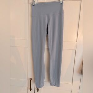 Lululemon Wunder Under High Rise Leggings Size 6 Light Blue